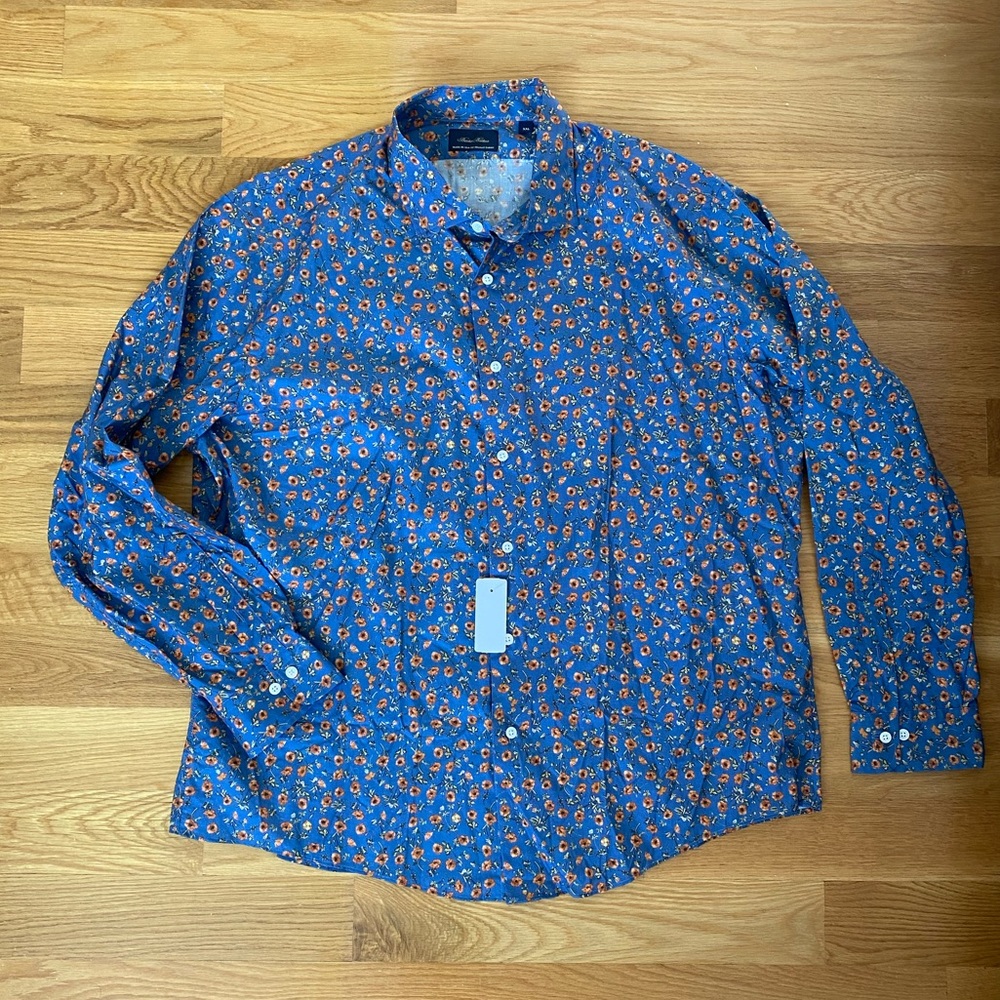 ‼️ Brooks Brothers Floral Button Down NWT